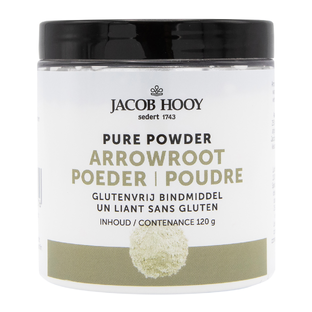 Jacob Hooy Pure Powder Arrowroot Poeder 120GR 