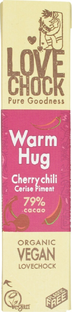 Lovechock Warm Hug Vegan Chocolade | Kers, Cranberry, Kaneel & Cayennepeper 40GR 