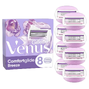 Gillette Venus Comfortglide Breeze Scheermesjes - met scheergel kussentje 8ST Gillette Venus Comfortglide Breeze Scheermesjes