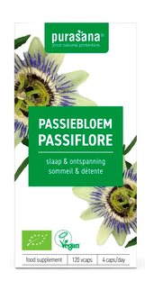 Purasana Biologische Passiebloem Capsules 120VCP 