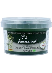 Its Amazing It's Amazing Bio Chlorella & Spirulina Poeder 125GR 