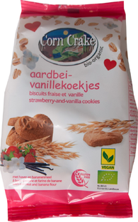 Corn Crake Aardbei Vanille Koekjes 150GR 