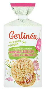 Gerlinéa Maiswafels Bieslook Roomkaas 12ST 