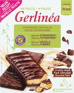 Gerlinéa Knapperige Chocolade Wafels 6ST 