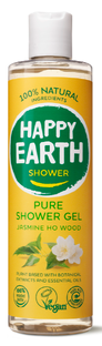 Happy Earth 100% Natural Shower Gel Jasmine Ho Wood 300ML 