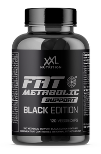 XXL Nutrition Fat Metabolic Support - Black Edition 120VCP 