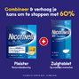 Nicotinell Combineer Pleister 14 mg (7st) en Zuigtablet Mint 1 mg (96st) - 2 Stuks 68001