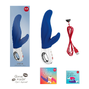 Fun Factory Lady Bi Dual Rabbit Vibrator Blauw 1ST inhoud