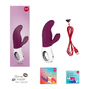 Fun Factory Miss Bi Vibrator Paars 1ST inhoud