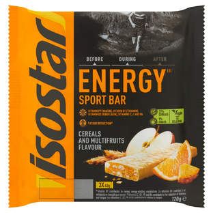 Isostar Energy Sport Bar Multifruit 3ST 