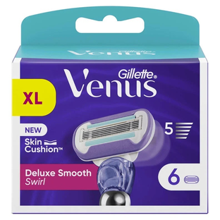 Gillette Venus Deluxe Smooth Swirl Navulmesjes 6ST 