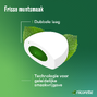 Nicorette Freshmint Zuigtabletten 4mg 80ST Nicorette Freshmint Zuigtabletten 4mg doorsnede tablet