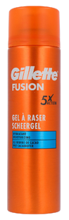 Gillette Fusion Moisturizing Scheergel 200ML 