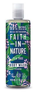 Faith in Nature Tea Tree Bodywash 400ML 