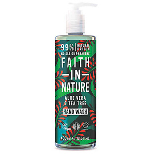 Faith in Nature Aloe Vera & Tea Tree Handwash - Met pompje 400ML