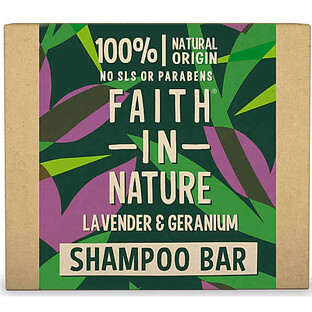 Faith in Nature Lavendel & Geranium Shampoobar 85GR 