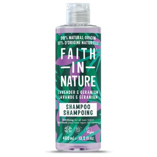 Faith in Nature Lavendel & Geranium Shampoo 400ML 