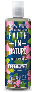 Faith in Nature Wild Rose Bodywash 400ML 