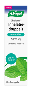 A.Vogel Cinuforce Inhalatiedruppels + Menthol 10ML 