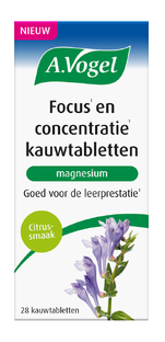 A.Vogel Focus¹ En Concentratie¹ Kauwtabletten 28ST 