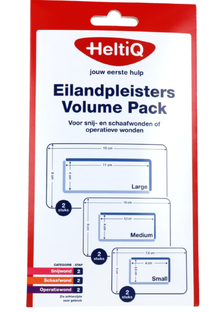 HeltiQ Eilandpleisters Volume Pack 6ST 