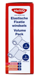 HeltiQ Elastisch Fixatiewindsel Volume Pack 5ST 