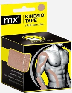 MX Health Kinesio Tape Beige 5cmx5m 1ST 