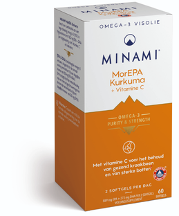 Minami MorEPA Kurkuma + Vitamine C Softgels 60SG 