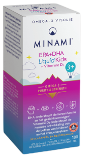 Minami EPA & DHA liquid Kids - Vetzurenpreparaat 100ML 