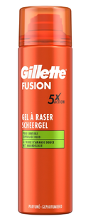 Gillette Fusion Scheergel Amandelolie 200ML 