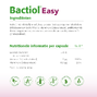 Metagenics Bactiol Easy Capsules 60CP Ingredienten