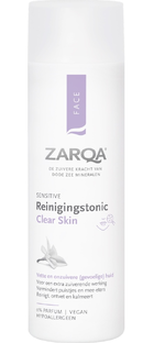 Zarqa Sensitive Face Reinigingstonic Clear Skin 200ML 