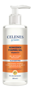 Celenes by Sweden Sea Buckthorn Reinigende Schuimgel - Vette/Gecombineerde Huid 250ML 