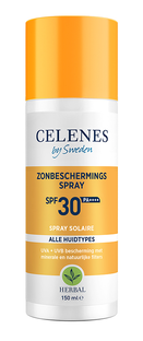 Celenes by Sweden SPF30+ Herbal Zonbeschermingsspray 150ML 