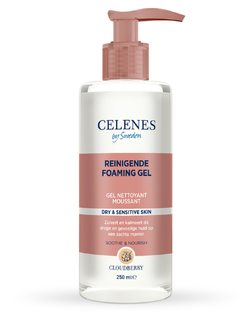 Celenes by Sweden Cloudberry Reinigende Schuimgel - Droge/Gevoelige Huid 250ML 