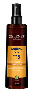 Celenes by Sweden Herbal Tanning Olie All Skin Type SPF15 200ML 