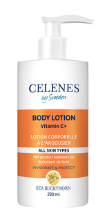 Celenes by Sweden Sea Buckthorn Bodylotion - Vette/Gecombineerde Huid 200ML 