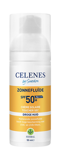 Celenes by Sweden Herbal Sun Dry Touch Fluïde SPF50+ Zonnecrème 50ML 