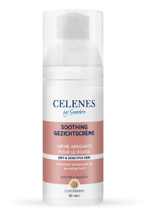 Celenes by Sweden Cloudberry Relaxing Gezichtscrème - Droge/Gevoelige Huid 50ML 