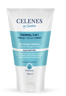 Celenes by Sweden Thermal Thermische 3 in 1 Reinigende Peelingmasker 150ML 