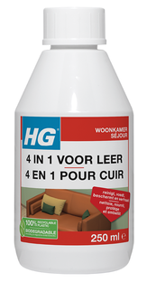 HG Woonkamer 4 in 1 Voor Leer 250ML 