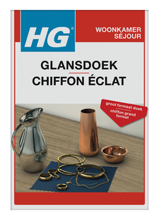 HG Woonkamer Zilver Glansdoek 1ST 