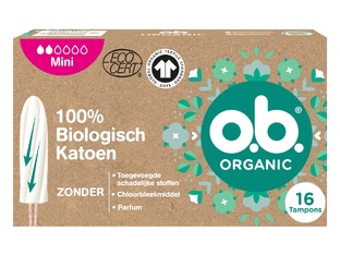 OB Organic Tampons Mini 16ST 