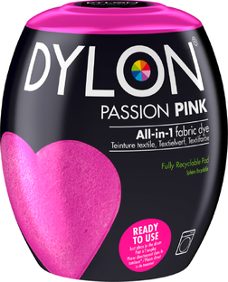 Dylon Passion Pink All-in-1 Textielverf 350GR 