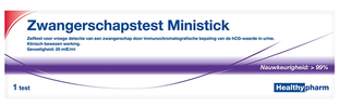 Healthypharm Healthy Zwangerschapstest Mini 1ST 