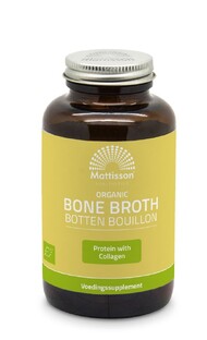 Mattisson HealthStyle Biologische Bone Broth Capsules 180CP 