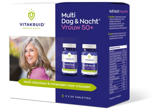 Vitakruid Multi Dag & Nacht Vrouw 50+ 60TB 