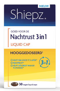 Shiepz Nachtrust 3 in 1 Hooggedoseerd Capsules 30TB 