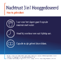 Shiepz Nachtrust 3 in 1 Hooggedoseerd Capsules 30TB gebruikswijze