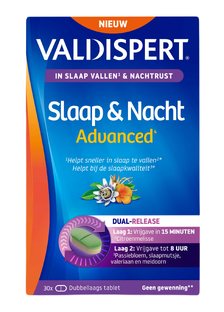 Valdispert Slaap & Nacht Advanced Tabletten 30TB 